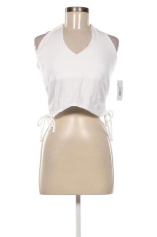 Damska koszulka na ramiączkach Hollister, Rozmiar XL, Kolor Biały, Cena 32,23 zł