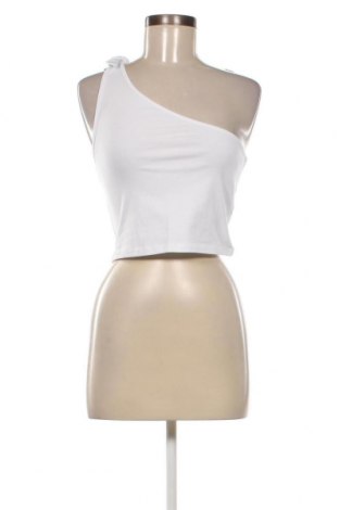 Γυναικείο αμάνικο μπλουζάκι Hollister, Μέγεθος M, Χρώμα Λευκό, Τιμή 6,55 €