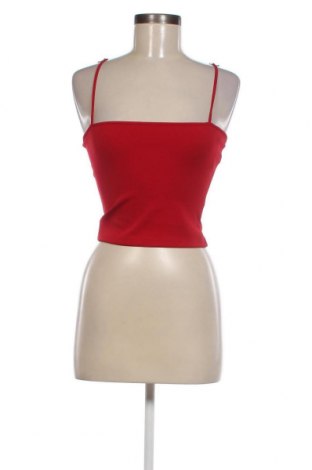 Γυναικείο αμάνικο μπλουζάκι Jordannis, Μέγεθος S, Χρώμα Κόκκινο, Τιμή 8,19 €
