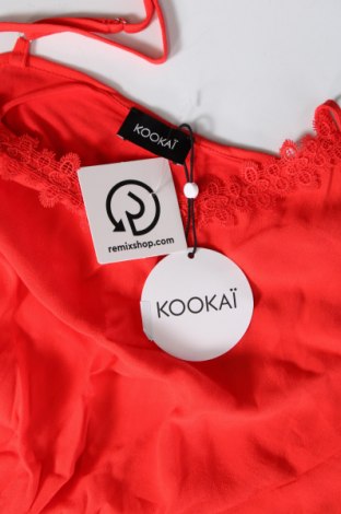 Γυναικείο αμάνικο μπλουζάκι Kookai, Μέγεθος M, Χρώμα Κόκκινο, Τιμή 12,78 €