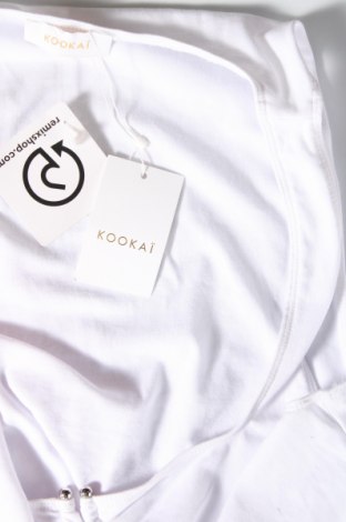 Γυναικείο αμάνικο μπλουζάκι Kookai, Μέγεθος L, Χρώμα Λευκό, Τιμή 17,26 €