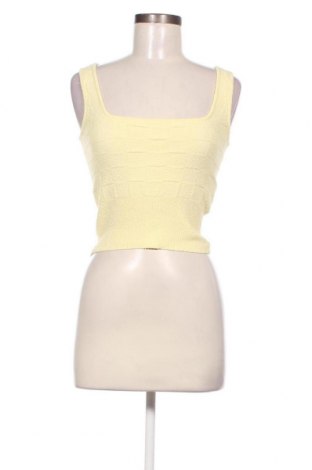 Γυναικείο αμάνικο μπλουζάκι Kookai, Μέγεθος XS, Χρώμα Κίτρινο, Τιμή 19,18 €