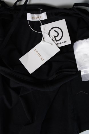 Γυναικείο αμάνικο μπλουζάκι Kookai, Μέγεθος XS, Χρώμα Μαύρο, Τιμή 17,26 €