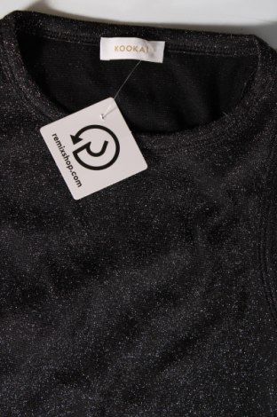 Γυναικείο αμάνικο μπλουζάκι Kookai, Μέγεθος S, Χρώμα Μαύρο, Τιμή 4,79 €