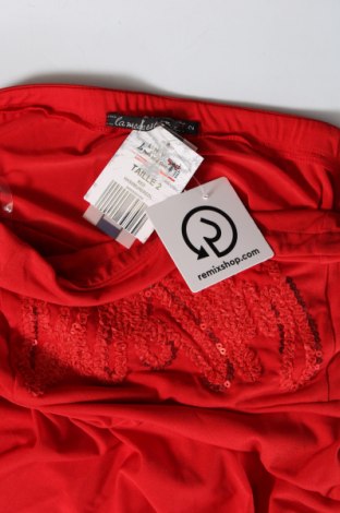Γυναικείο αμάνικο μπλουζάκι La Mode Est A Vous, Μέγεθος M, Χρώμα Κόκκινο, Τιμή 7,03 €