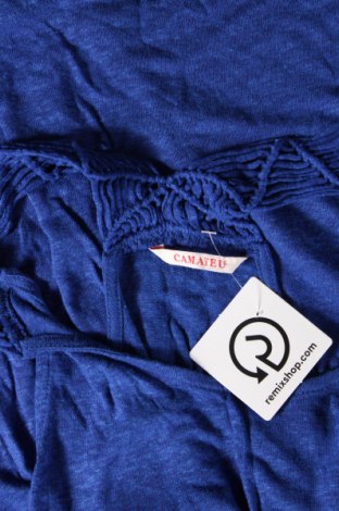 Γυναικείο αμάνικο μπλουζάκι Camaieu, Μέγεθος M, Χρώμα Μπλέ, Τιμή 5,30 €