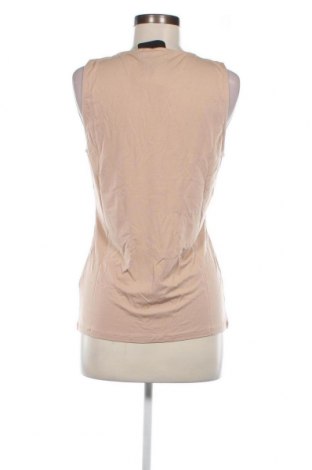 Γυναικείο αμάνικο μπλουζάκι Lauren Vidal, Μέγεθος L, Χρώμα  Μπέζ, Τιμή 15,98 €