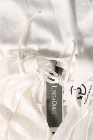 Γυναικείο αμάνικο μπλουζάκι Linga Dore, Μέγεθος S, Χρώμα Λευκό, Τιμή 18,47 €