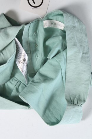 Damska koszulka na ramiączkach Mango, Rozmiar XS, Kolor Zielony, Cena 95,96 zł