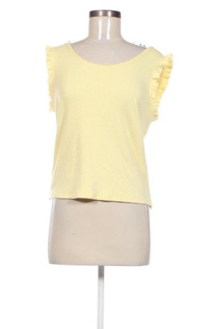 Γυναικείο αμάνικο μπλουζάκι Mango, Μέγεθος L, Χρώμα Κίτρινο, Τιμή 4,56 €