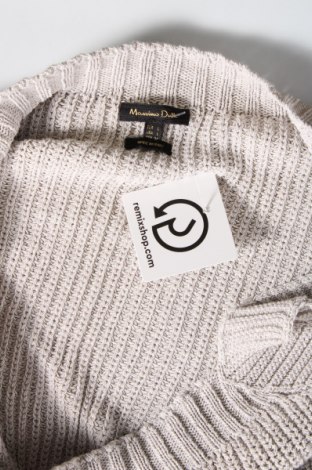 Γυναικείο αμάνικο μπλουζάκι Massimo Dutti, Μέγεθος L, Χρώμα Γκρί, Τιμή 10,02 €