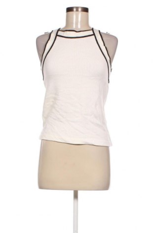 Γυναικείο αμάνικο μπλουζάκι Massimo Dutti, Μέγεθος S, Χρώμα Λευκό, Τιμή 16,70 €