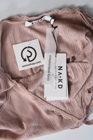 Γυναικείο αμάνικο μπλουζάκι NA-KD, Μέγεθος XXL, Χρώμα Ρόζ , Τιμή 8,63 €