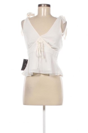 Γυναικείο αμάνικο μπλουζάκι NA-KD, Μέγεθος M, Χρώμα Λευκό, Τιμή 5,59 €