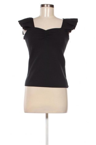 Γυναικείο αμάνικο μπλουζάκι Naf Naf, Μέγεθος S, Χρώμα Μαύρο, Τιμή 9,75 €