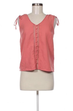 Γυναικείο αμάνικο μπλουζάκι Naf Naf, Μέγεθος S, Χρώμα Ρόζ , Τιμή 6,71 €