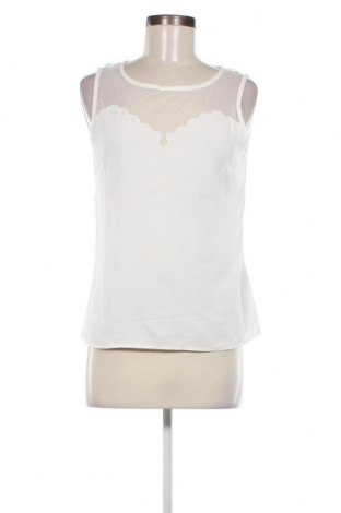 Γυναικείο αμάνικο μπλουζάκι Naf Naf, Μέγεθος M, Χρώμα Λευκό, Τιμή 6,39 €