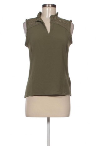 Γυναικείο αμάνικο μπλουζάκι Naf Naf, Μέγεθος M, Χρώμα Πράσινο, Τιμή 5,43 €