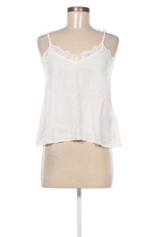 Γυναικείο αμάνικο μπλουζάκι Naf Naf, Μέγεθος XS, Χρώμα Λευκό, Τιμή 6,39 €