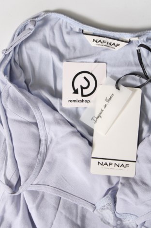Γυναικείο αμάνικο μπλουζάκι Naf Naf, Μέγεθος L, Χρώμα Μπλέ, Τιμή 15,98 €