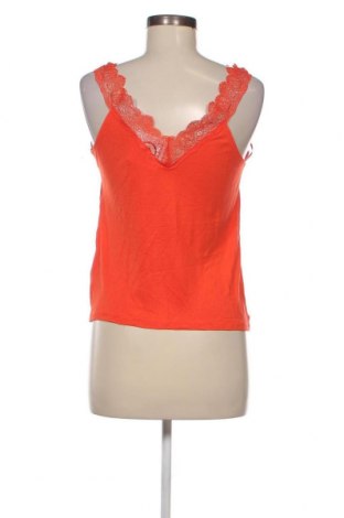 Γυναικείο αμάνικο μπλουζάκι Naf Naf, Μέγεθος S, Χρώμα Πορτοκαλί, Τιμή 5,27 €