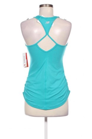 Γυναικείο αμάνικο μπλουζάκι New Balance, Μέγεθος S, Χρώμα Μπλέ, Τιμή 19,18 €