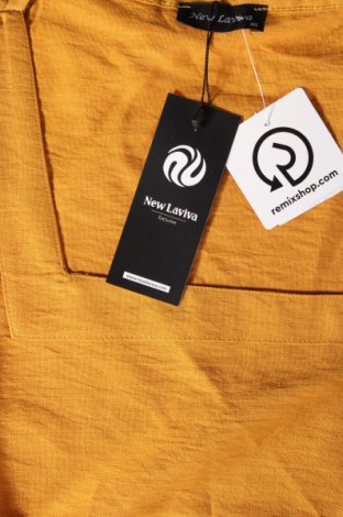 Γυναικείο αμάνικο μπλουζάκι New Laviva, Μέγεθος L, Χρώμα Κίτρινο, Τιμή 4,79 €