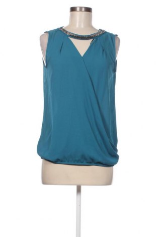 Γυναικείο αμάνικο μπλουζάκι Orsay, Μέγεθος M, Χρώμα Μπλέ, Τιμή 4,00 €