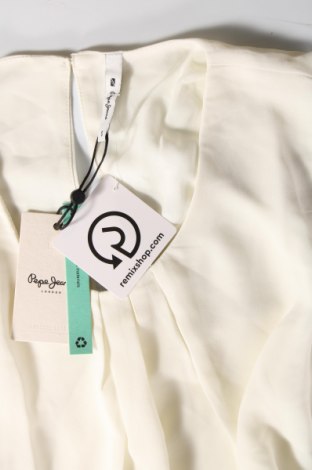 Γυναικείο αμάνικο μπλουζάκι Pepe Jeans, Μέγεθος S, Χρώμα Λευκό, Τιμή 14,70 €