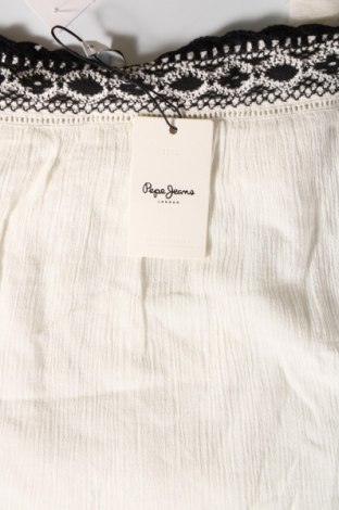 Γυναικείο αμάνικο μπλουζάκι Pepe Jeans, Μέγεθος S, Χρώμα Λευκό, Τιμή 15,98 €
