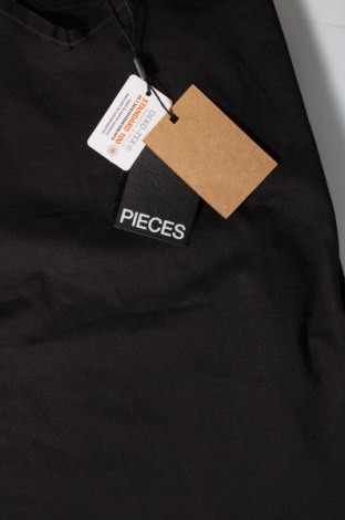 Γυναικείο αμάνικο μπλουζάκι Pieces, Μέγεθος XS, Χρώμα Μαύρο, Τιμή 7,03 €