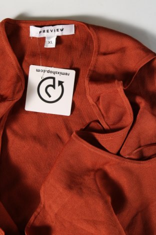 Γυναικείο αμάνικο μπλουζάκι Preview, Μέγεθος XL, Χρώμα Καφέ, Τιμή 2,25 €