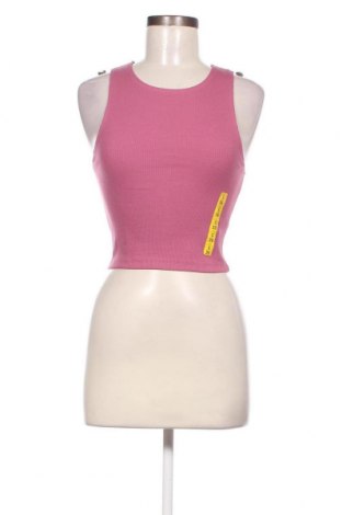 Γυναικείο αμάνικο μπλουζάκι Pull&Bear, Μέγεθος S, Χρώμα Ρόζ , Τιμή 4,87 €