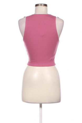 Γυναικείο αμάνικο μπλουζάκι Pull&Bear, Μέγεθος S, Χρώμα Ρόζ , Τιμή 10,82 €