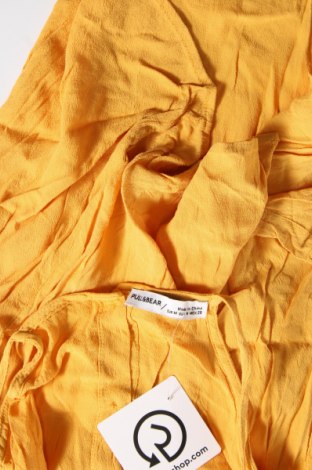 Γυναικείο αμάνικο μπλουζάκι Pull&Bear, Μέγεθος M, Χρώμα Κίτρινο, Τιμή 6,65 €