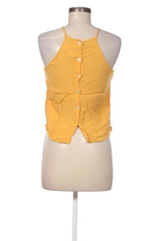 Γυναικείο αμάνικο μπλουζάκι Pull&Bear, Μέγεθος M, Χρώμα Κίτρινο, Τιμή 6,65 €