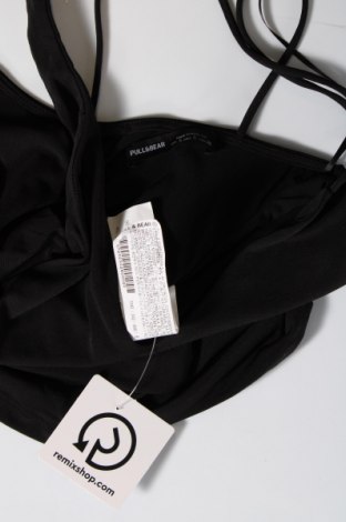 Γυναικείο αμάνικο μπλουζάκι Pull&Bear, Μέγεθος S, Χρώμα Μαύρο, Τιμή 10,82 €