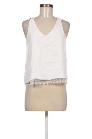 Γυναικείο αμάνικο μπλουζάκι Pull&Bear, Μέγεθος M, Χρώμα Λευκό, Τιμή 3,99 €