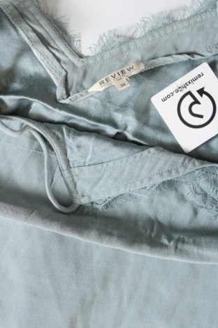 Γυναικείο αμάνικο μπλουζάκι Review, Μέγεθος M, Χρώμα Μπλέ, Τιμή 3,57 €