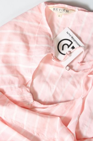 Γυναικείο αμάνικο μπλουζάκι Review, Μέγεθος L, Χρώμα Ρόζ , Τιμή 3,57 €