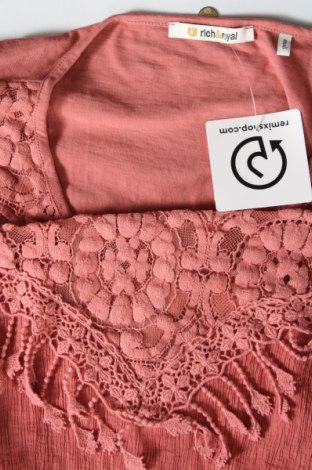 Γυναικείο αμάνικο μπλουζάκι Rich & Royal, Μέγεθος S, Χρώμα Ρόζ , Τιμή 7,56 €