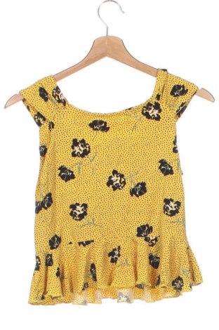 Γυναικείο αμάνικο μπλουζάκι River Island, Μέγεθος XS, Χρώμα Κίτρινο, Τιμή 2,89 €