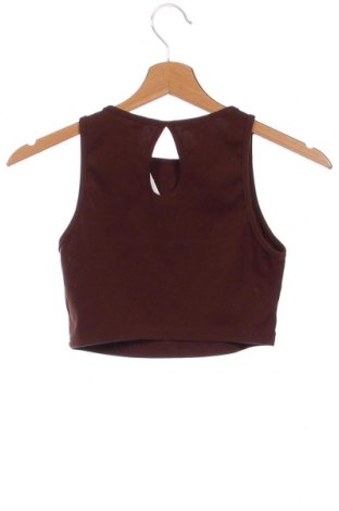 Γυναικείο αμάνικο μπλουζάκι SHEIN, Μέγεθος XS, Χρώμα Καφέ, Τιμή 2,39 €