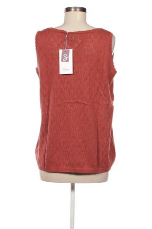 Γυναικείο αμάνικο μπλουζάκι Sheego, Μέγεθος XL, Χρώμα Σάπιο μήλο, Τιμή 9,27 €