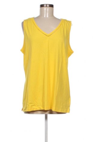 Γυναικείο αμάνικο μπλουζάκι Sheego, Μέγεθος XL, Χρώμα Κίτρινο, Τιμή 7,19 €