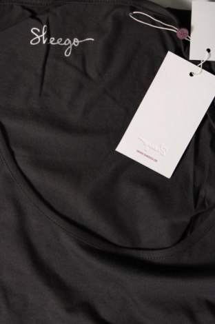 Tricou de damă Sheego, Mărime 4XL, Culoare Gri, Preț 59,14 Lei