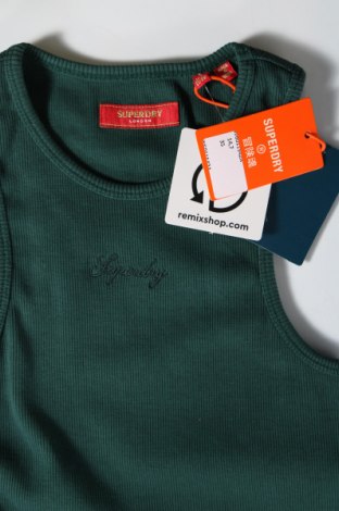 Tricou de damă Superdry, Mărime M, Culoare Verde, Preț 111,84 Lei