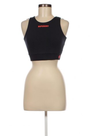 Γυναικείο αμάνικο μπλουζάκι Superdry, Μέγεθος M, Χρώμα Μπλέ, Τιμή 17,53 €