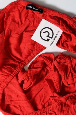 Γυναικείο αμάνικο μπλουζάκι Tally Weijl, Μέγεθος M, Χρώμα Κόκκινο, Τιμή 3,60 €