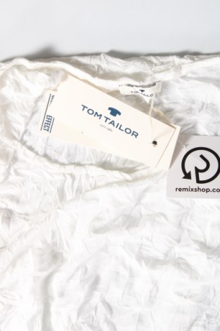 Γυναικείο αμάνικο μπλουζάκι Tom Tailor, Μέγεθος M, Χρώμα Λευκό, Τιμή 5,59 €